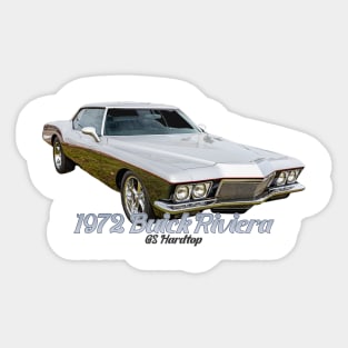 1972 Buick Riviera GS Hardtop Sticker